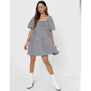 Sndys babydoll gingham dress Size 2